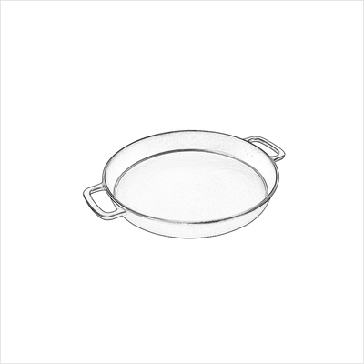 ../frankl24shop/Riesenpfanne ungeteilt 40 cm induktionsfähig